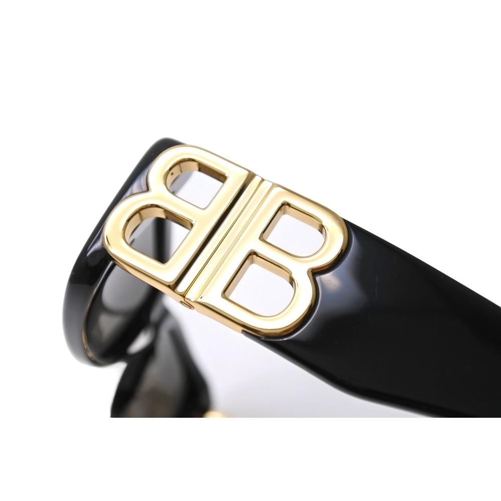 Balenciaga Bb Sunglasses Rectangular Frame Black - image 4